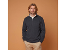 North River Men's Hillsboro 1/2 Zip Sherpa Lined Waffle Knit Pullover