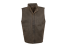 North River Men's Cotton Suede Full Zip Vest