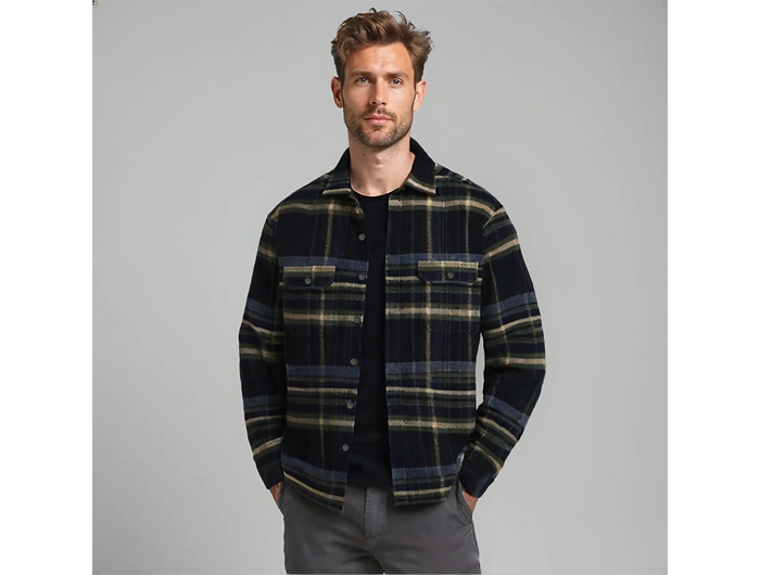 North River Men's Elkland Outdoor Brushed Cotton Shacket