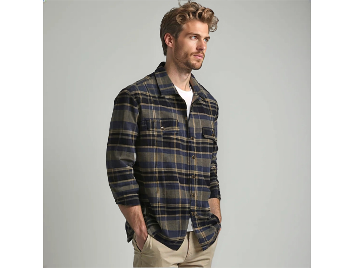 North River Men's Stoutland Waffle Lined Shacket
