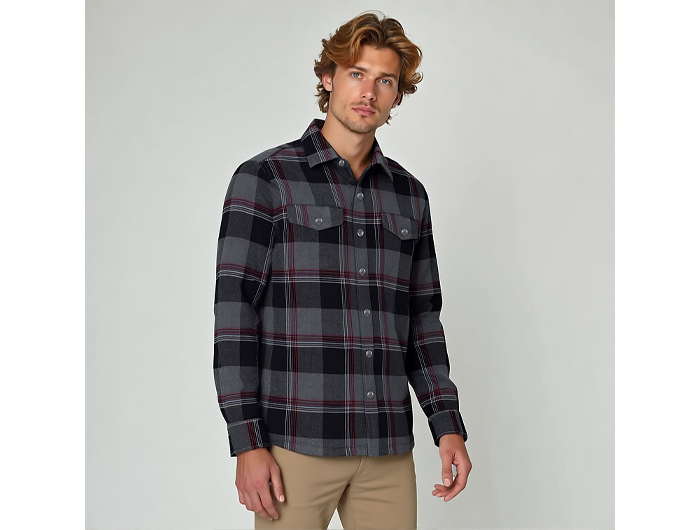 North River Men's Montana Sherpa Lined Shacket