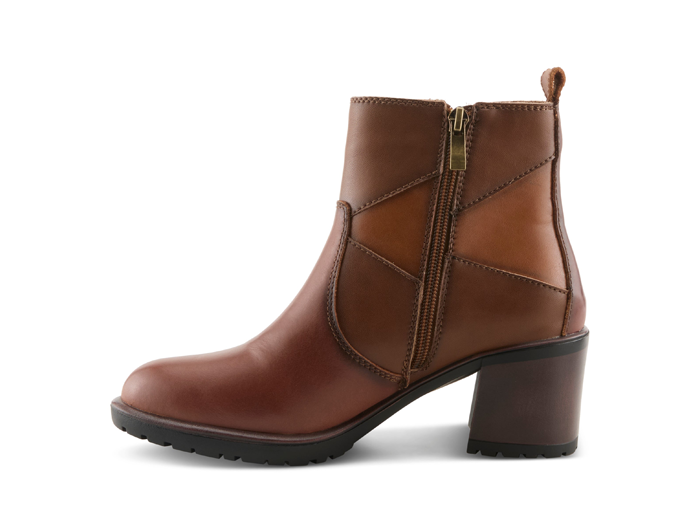 Spring Step Women's Patchpower Heeled Leather Boots