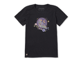 Life is Good Women's Crusher Tee - Floral Raven