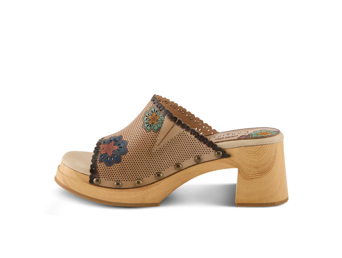 Spring Step L'Artiste Women's Retrostar Heeled Slide Sandals