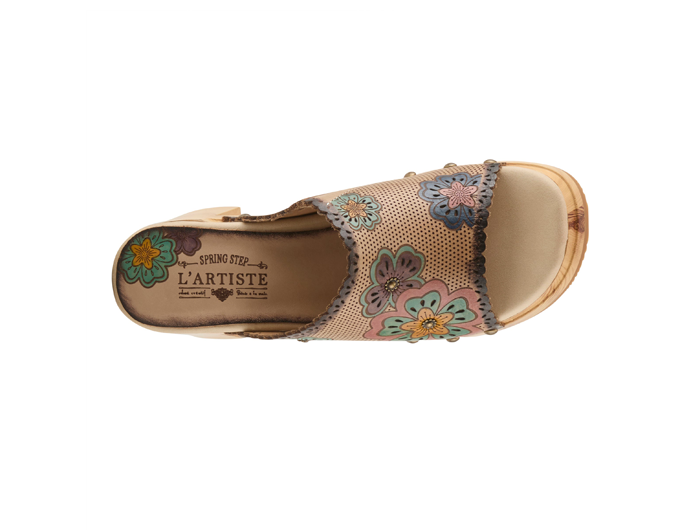 Spring Step L'Artiste Women's Retrostar Heeled Slide Sandals