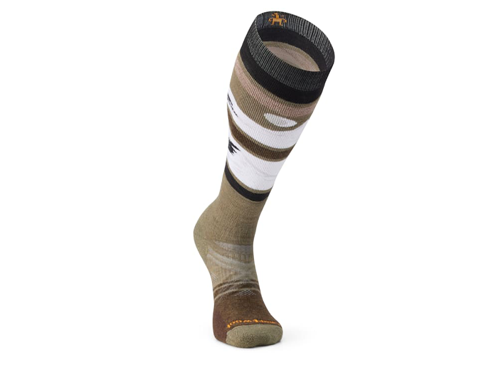 Smartwool Men's Ski Midnight Ski Pattern Full Cushion Over The Calf Socks