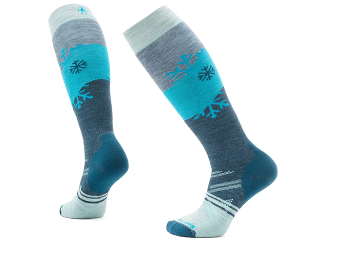 Smartwool Women's Ski Snowpocalypse Pattern Full Cushion Over The Calf Socks