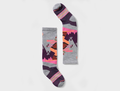 Smartwool Kids' Wintersport Full Cushion Mountain Moose Pattern Over The Calf Socks