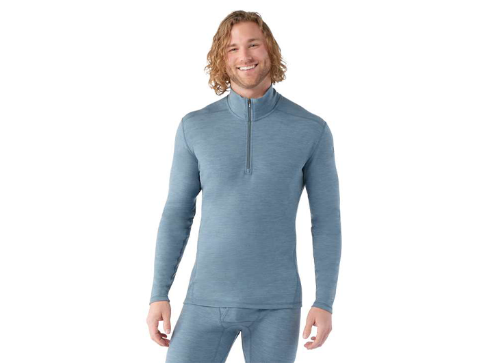 Smartwool Men's Classic Thermal Merino Base Layer 1/4 Zip