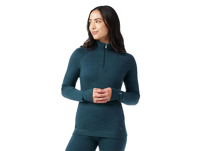 Smartwool Women's Classic Thermal Merino Base Layer 1/4 Zip