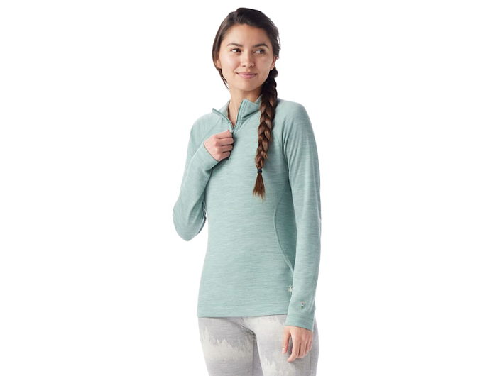 Smartwool Women's Classic Thermal Merino Base Layer 1/4 Zip