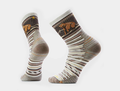 Smartwool Men's Hike Bear Stripe Targeted Cushion Mid Crew Socks