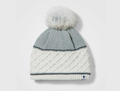 Smartwool Cable Knit Colorblock Pom Beanie