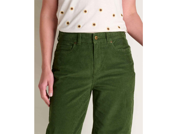 Toad & Co Women's Coaster Cord Wide Leg Pant
