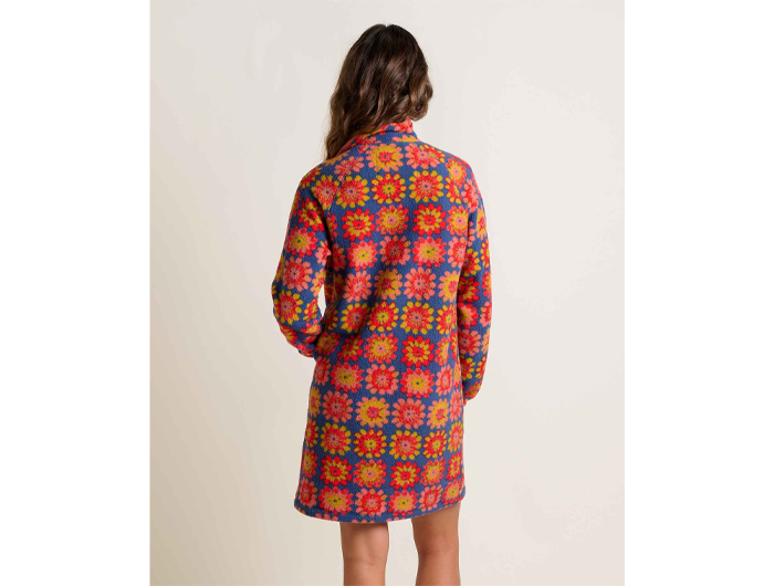 Toad & Co Women's Campo Fleece 1/4 Snap Dress