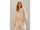 Blanco by Nature Women's Catherine Boyfriend Shirt