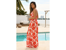 Blanco by Nature Women's Rio Tie Front Maxi Dress