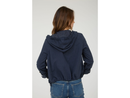 Blu Pepper Women's Snap Button Full Zip Hoodie