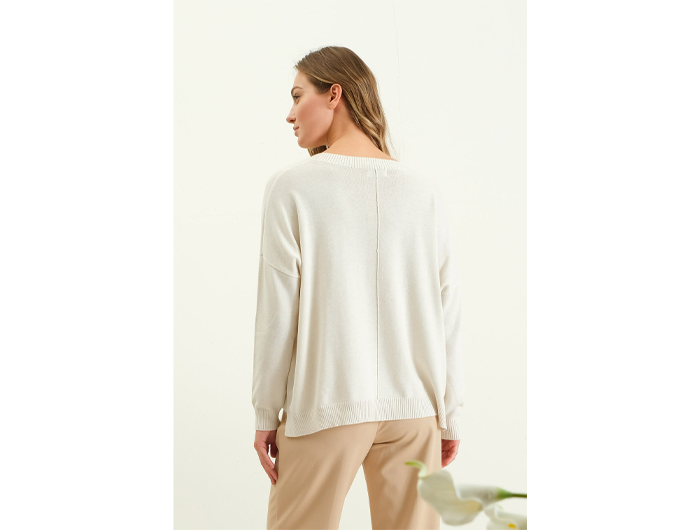 Blu Pepper Women's Extended Shoulder Sweater