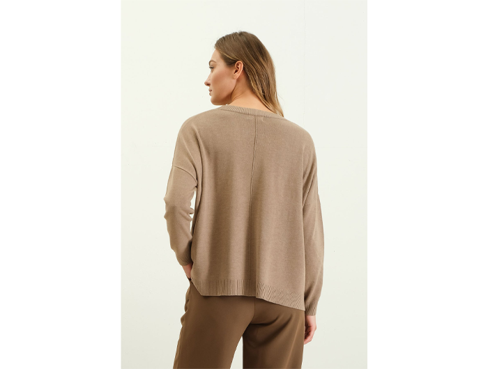 Blu Pepper Women's Extended Shoulder Sweater