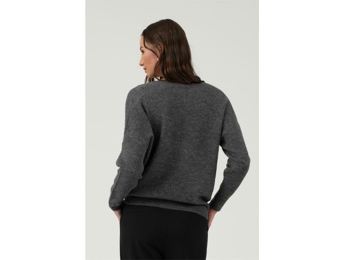 Blu Pepper Women's V-Neck Sweater