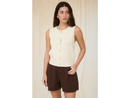 Blu Pepper Women's Button Down Sweater Vest
