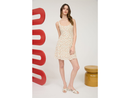 Blu Pepper Women's Button Top Floral Mini Dress