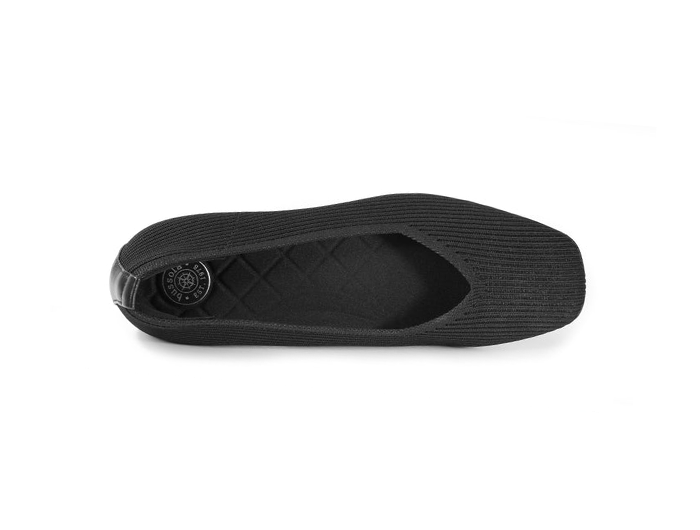 Bussola Women's Valda Vicenza Knit Ballet Flats - FINAL SALE