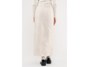 Blu Pepper Women's Front Slit Denim Maxi Skirt- FINAL SALE