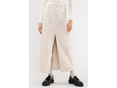 Blu Pepper Women's Front Slit Denim Maxi Skirt- FINAL SALE