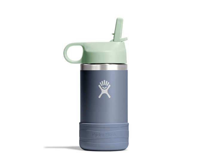 Hydro Flask 12oz Kids Wide Mouth Bottle with Straw Cap Koala