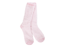 World's Softest Socks Women's Holiday Checked Feather Crew
