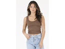 Angie Women's Ribbed Cropped Tank