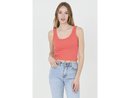 Angie Women's Ribbed Cropped Tank
