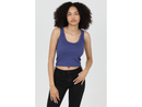 Angie Women's Ribbed Cropped Tank