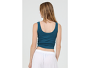 Angie Women's Ribbed Cropped Tank