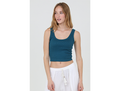 Angie Women's Ribbed Cropped Tank