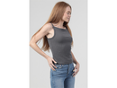 Angie Women's Rib Knit Square Neck Tank