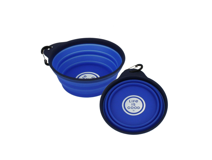 Life is Good Collapsible Pet Bowl - LIG