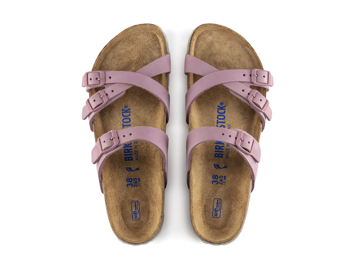 NWB online Birkenstock Franca soft footbed in orchid nubuck regular width