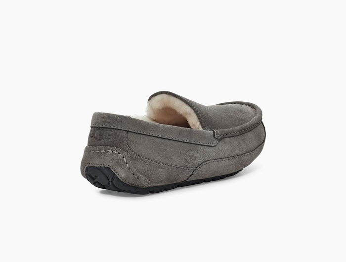 UGG Men\'s ASCOT SLIPPER in Gray Men main image 2
