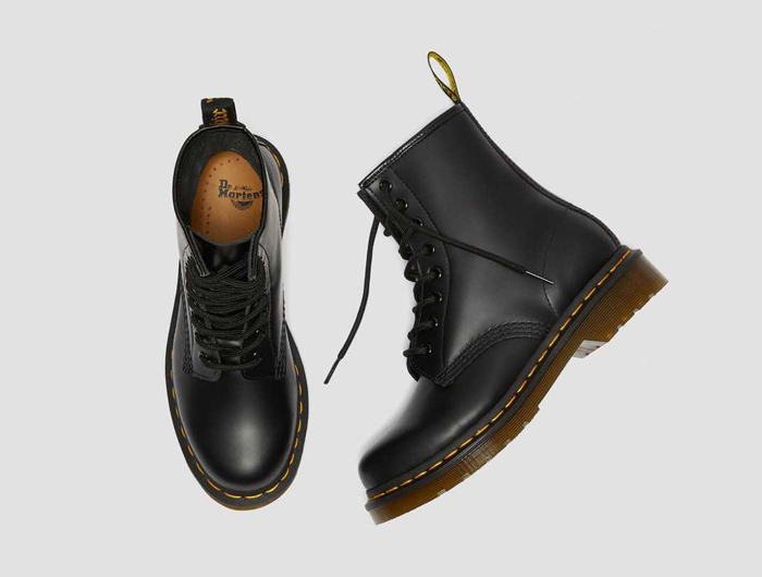 Dr martens women's 1460 smooth black online