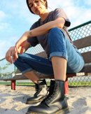 Dr. Martens 1460 Vegan Felix Lace Up Boots