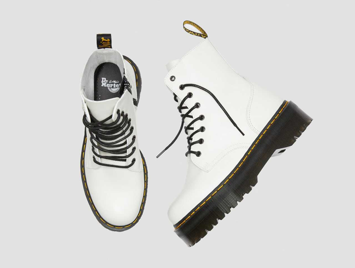 Dr. Martens Jadon Smooth Leather Platform Boots