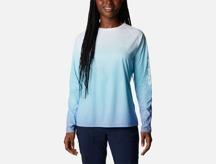 Columbia Women's PFG Tidal Deflector™ Printed Long Sleeve Shirt