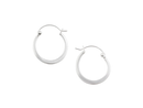 Tomas Half-Flat Hoops - 18mm