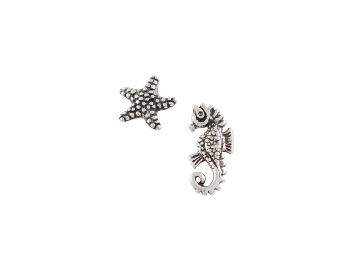 Tomas Starfish & Seahorse Post Earring