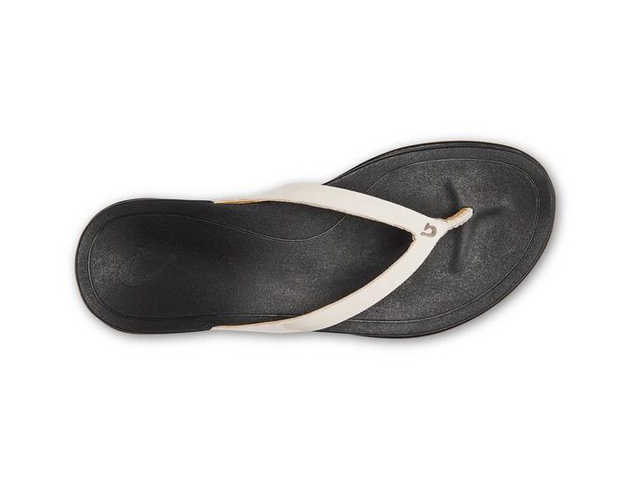 Olukai Women's Ho‘ōpio Leather Flip Flop