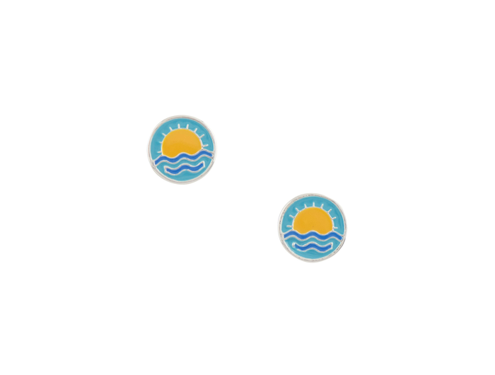 Tomas Sun Over Water Post Earring