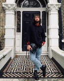 Dr. Martens 2976 Yellow Stitch Smooth Leather Chelsea Boots